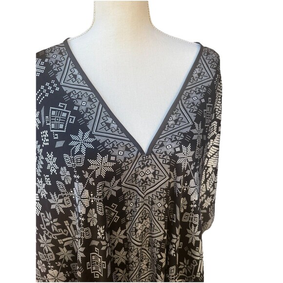 EUC Designer Pineda Covalin Pinch 100% Silk Mesoamerican Gorgeous MSRP $493 - Picture 3 of 7